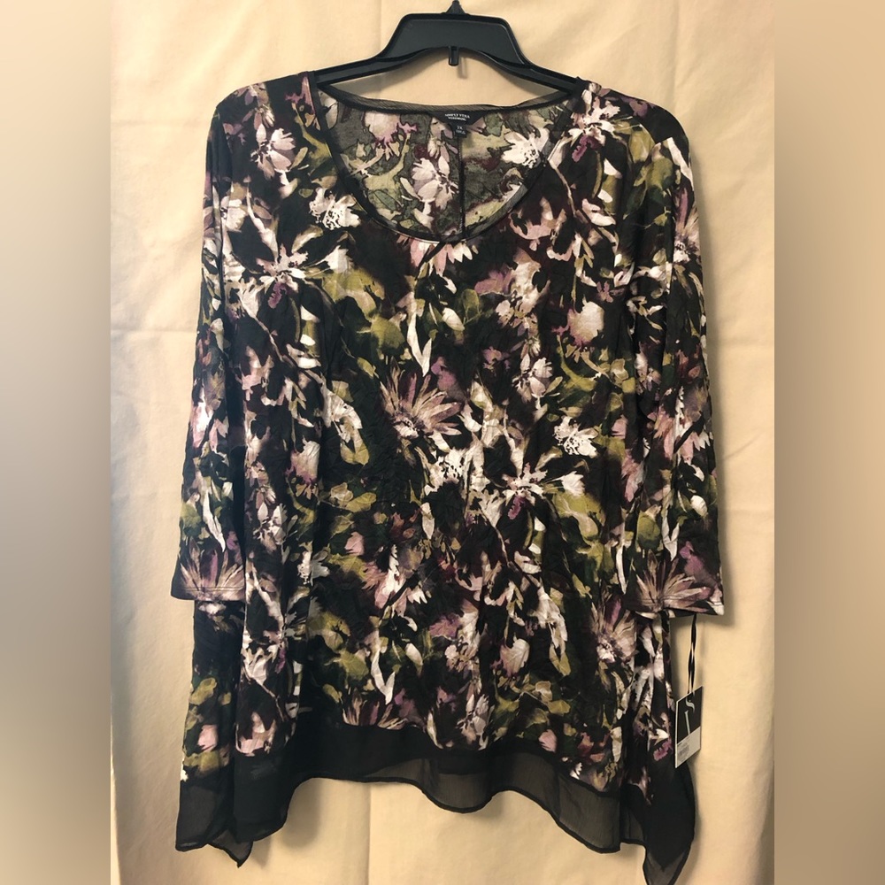 Simply Vera top 2x, NWT